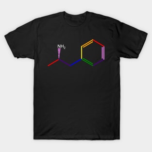 Adderall Molecule Chemistry Molecule T-Shirt